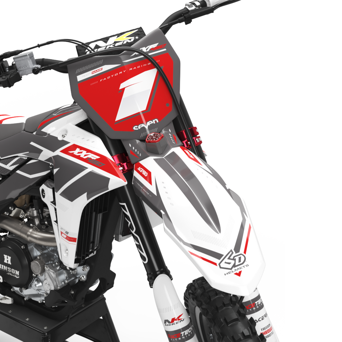 Kit déco Motocross FANTIC - Facto