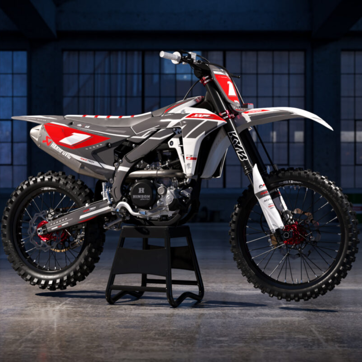 Kit déco Motocross FANTIC - Facto