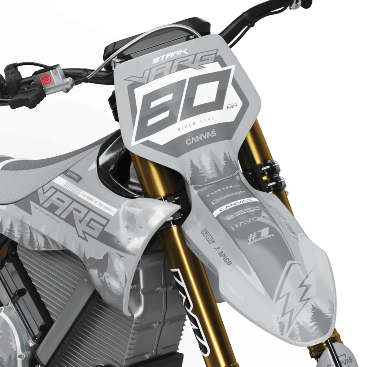 Kit déco Motocross STARK - FOREST