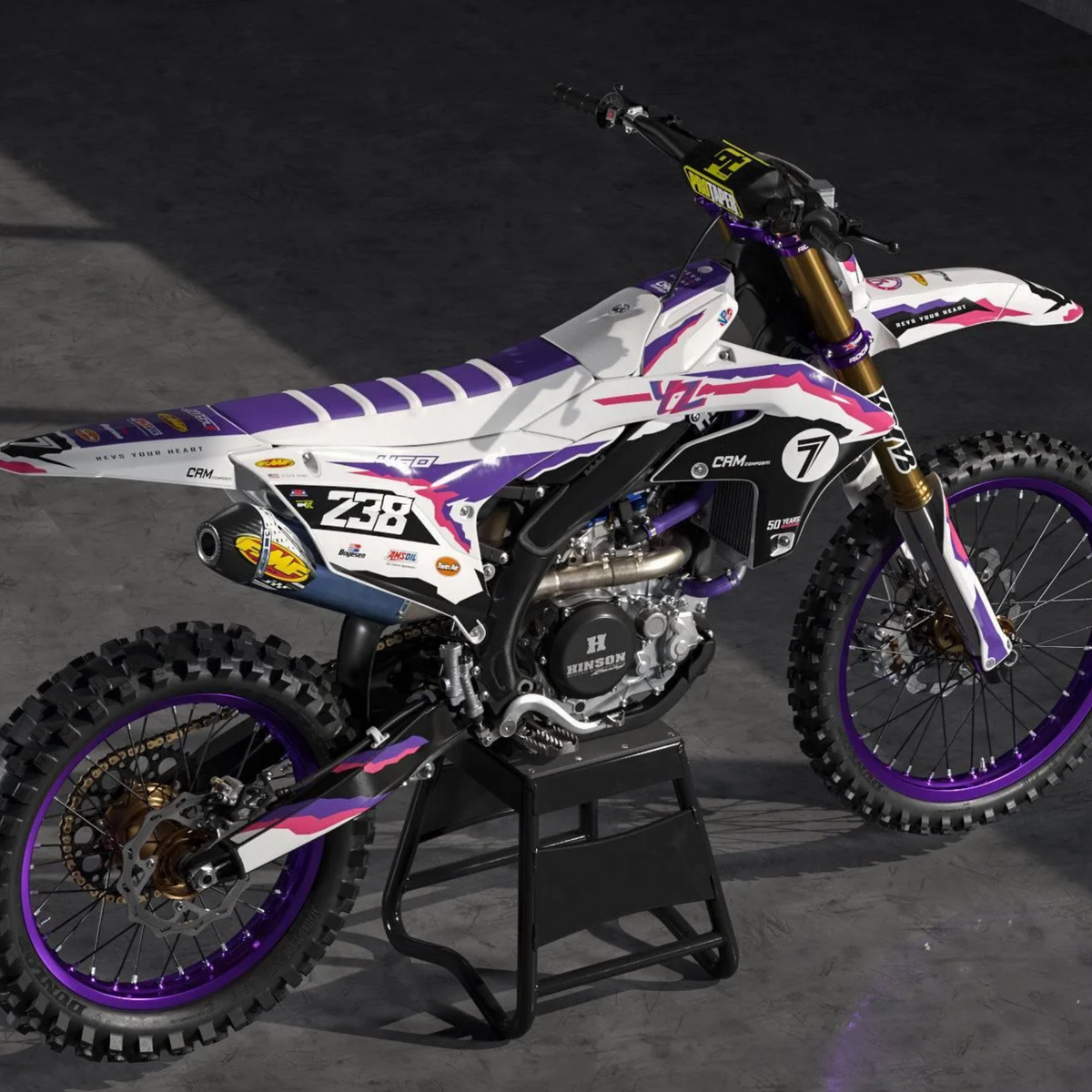 Kit déco Motocross Yamaha - GATE