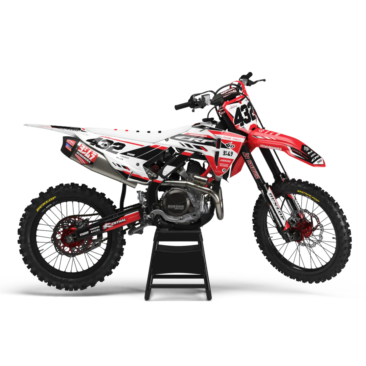 Kit déco Motocross HONDA - GRIND