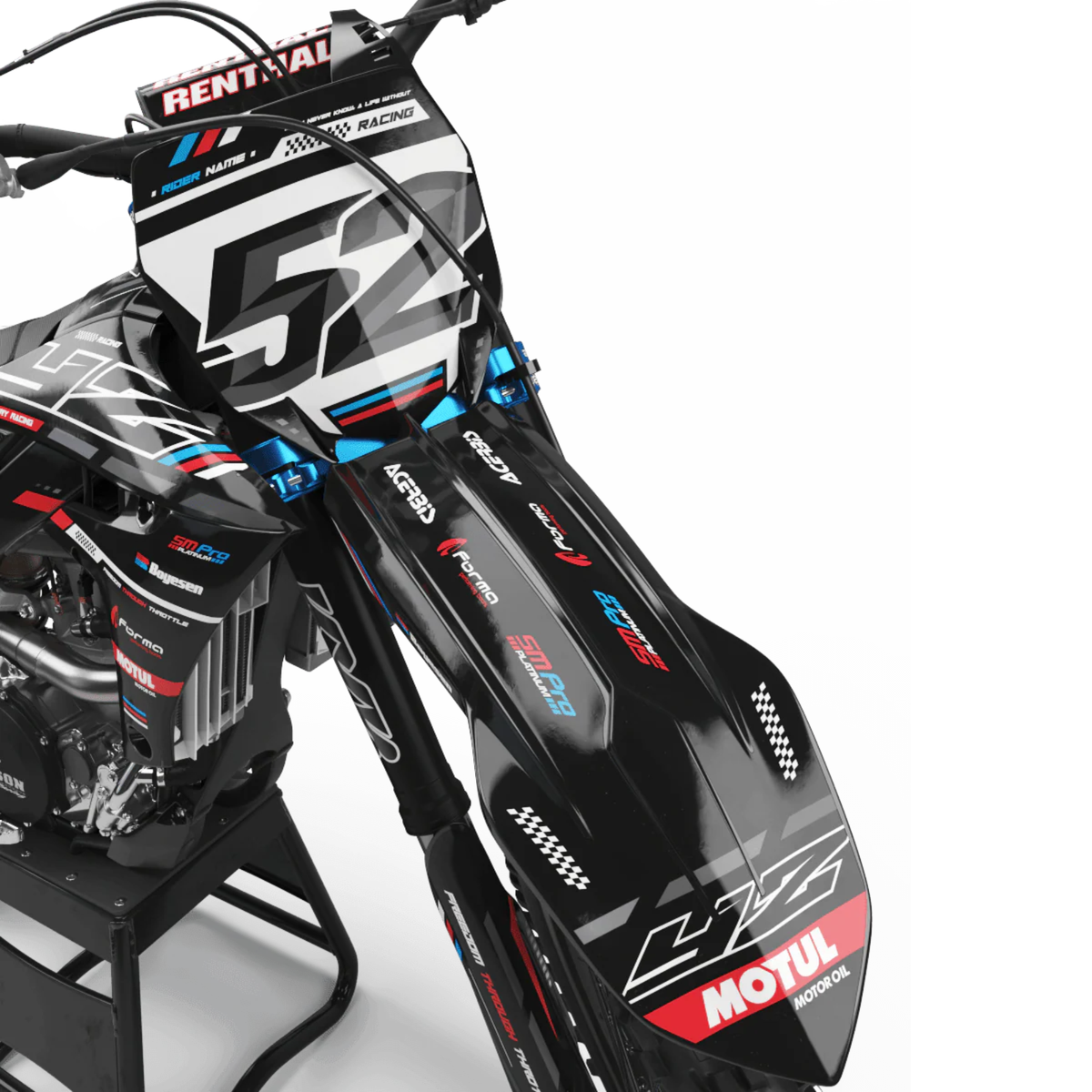 Kit déco Motocross Yamaha - HAWK
