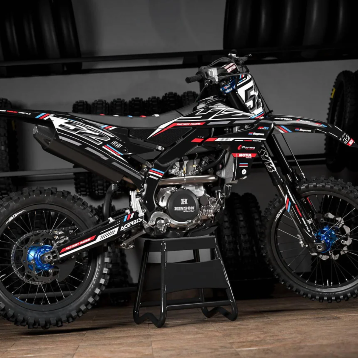 Kit déco Motocross Yamaha - HAWK