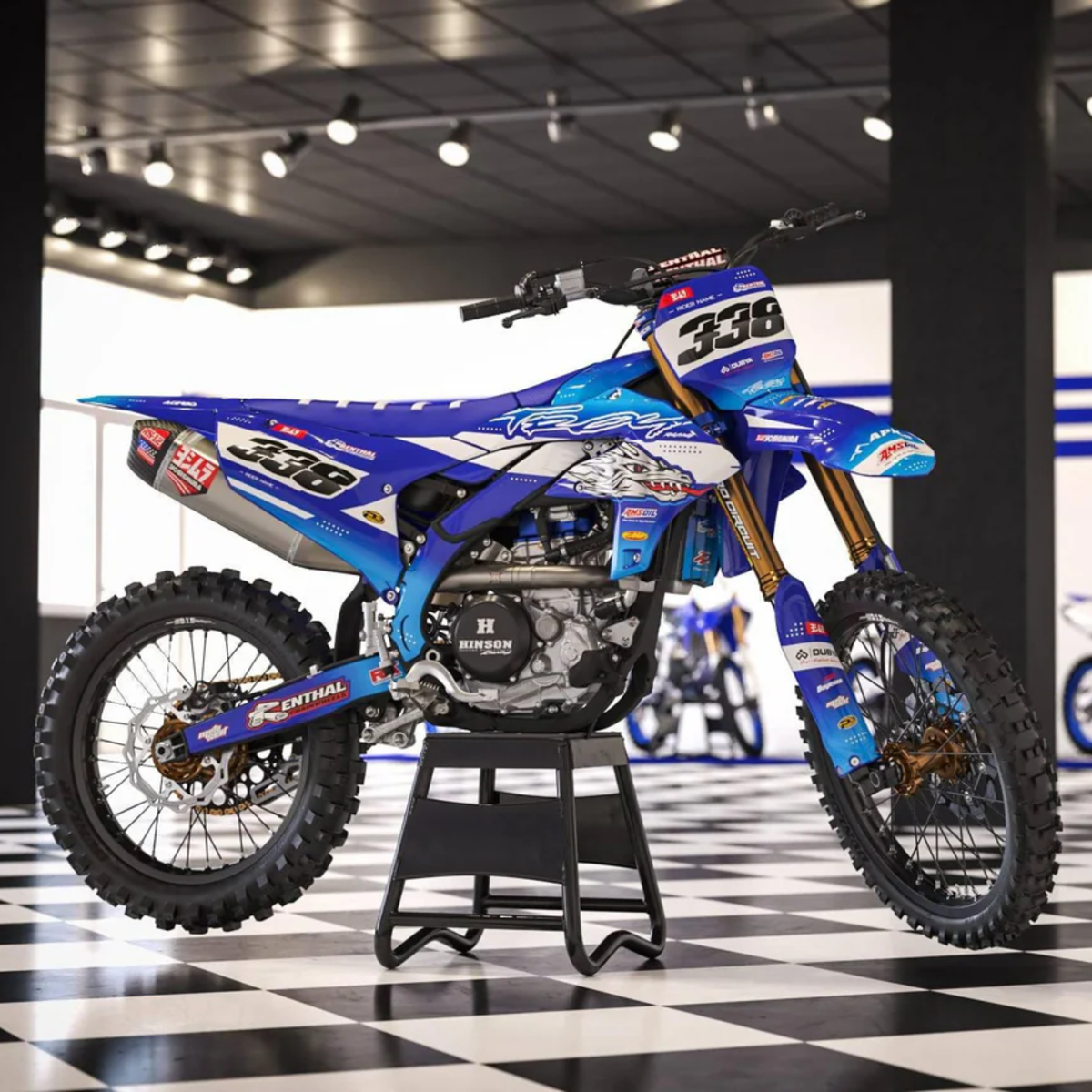 Kit déco Motocross Yamaha - HOLESHOT