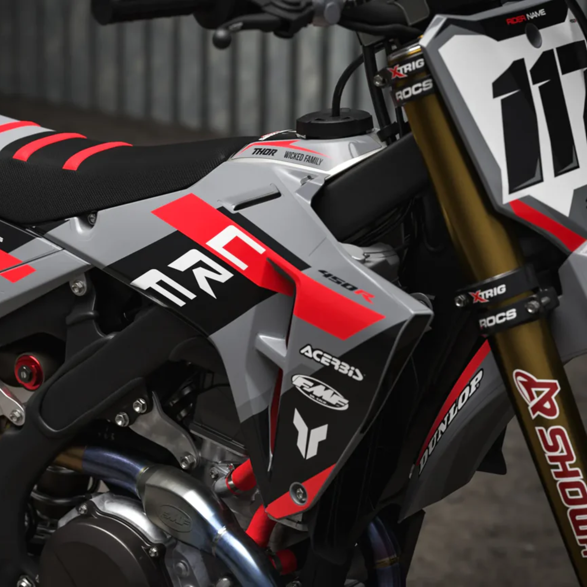 Kit déco Motocross HONDA - HYDRA
