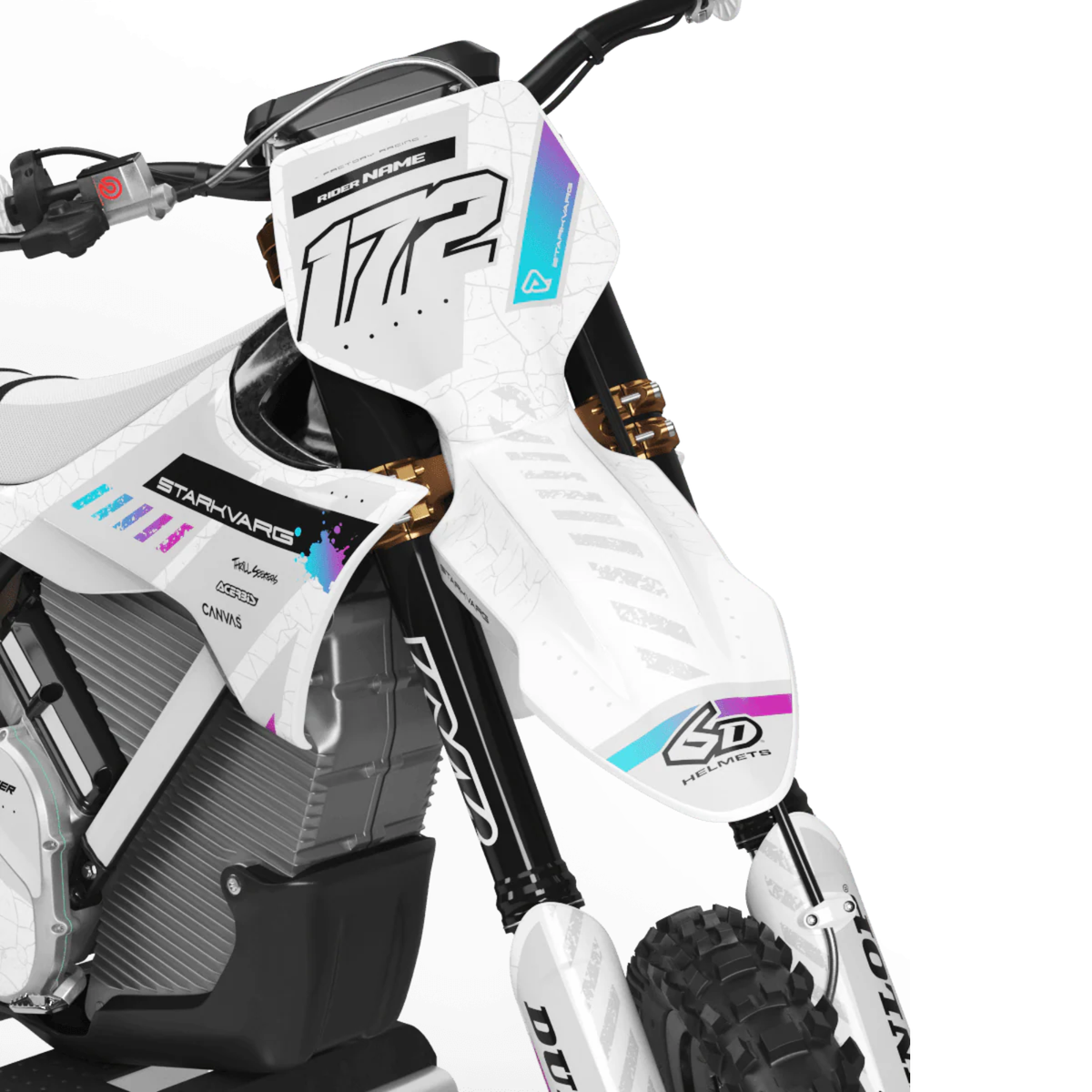 Kit déco Motocross STARK - INGOT