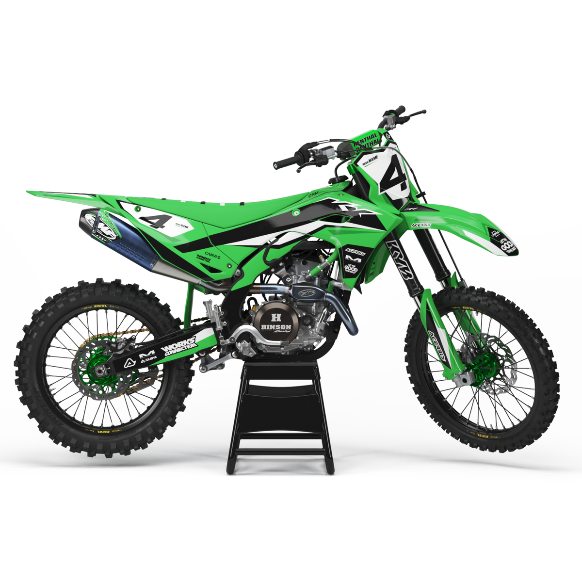 Kit déco Motocross KAWAZAKI - KEEN