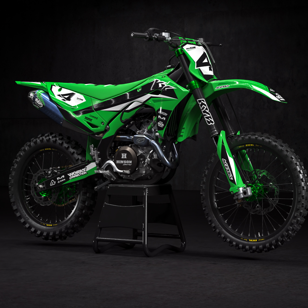 Kit déco Motocross KAWAZAKI - KEEN