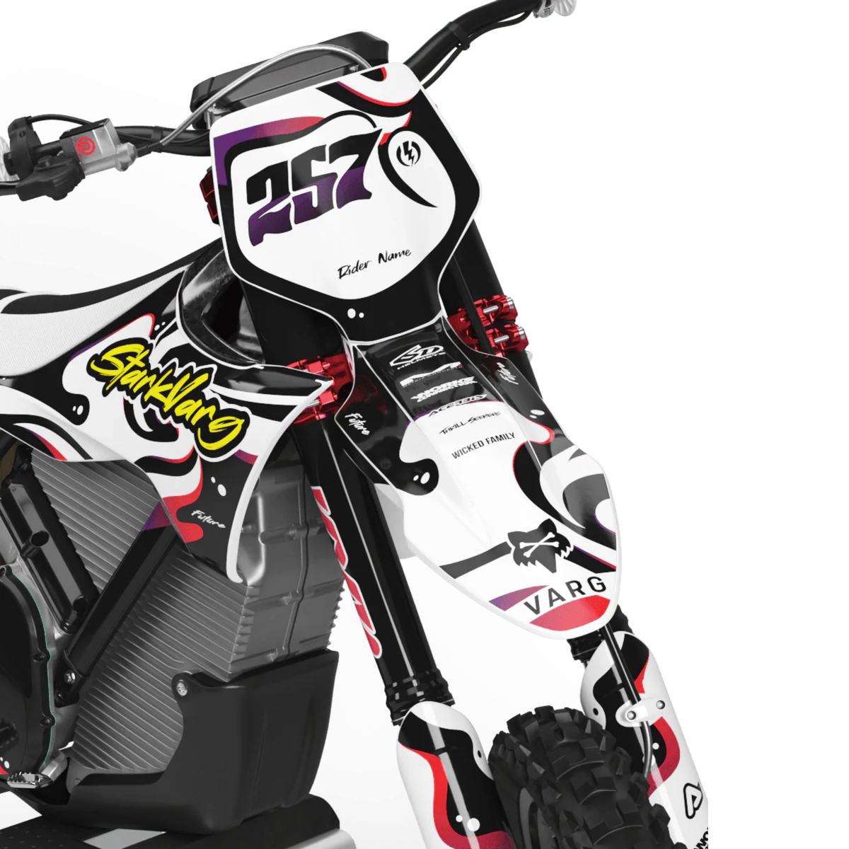 Kit déco Motocross STARK - MARROW