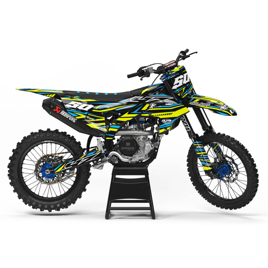 Kit déco Motocross Yamaha - NEON
