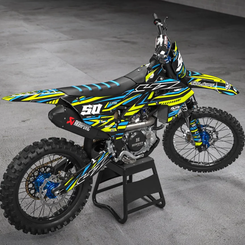 Kit déco Motocross Yamaha - NEON