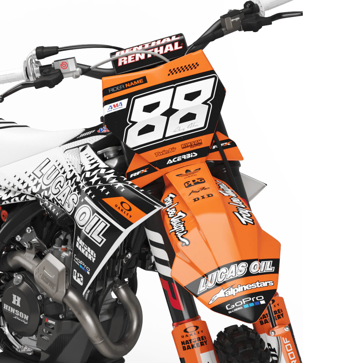 Kit déco Motocross KTM - OIL
