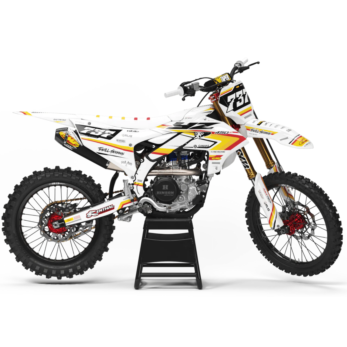 Kit déco Motocross Yamaha - PURE