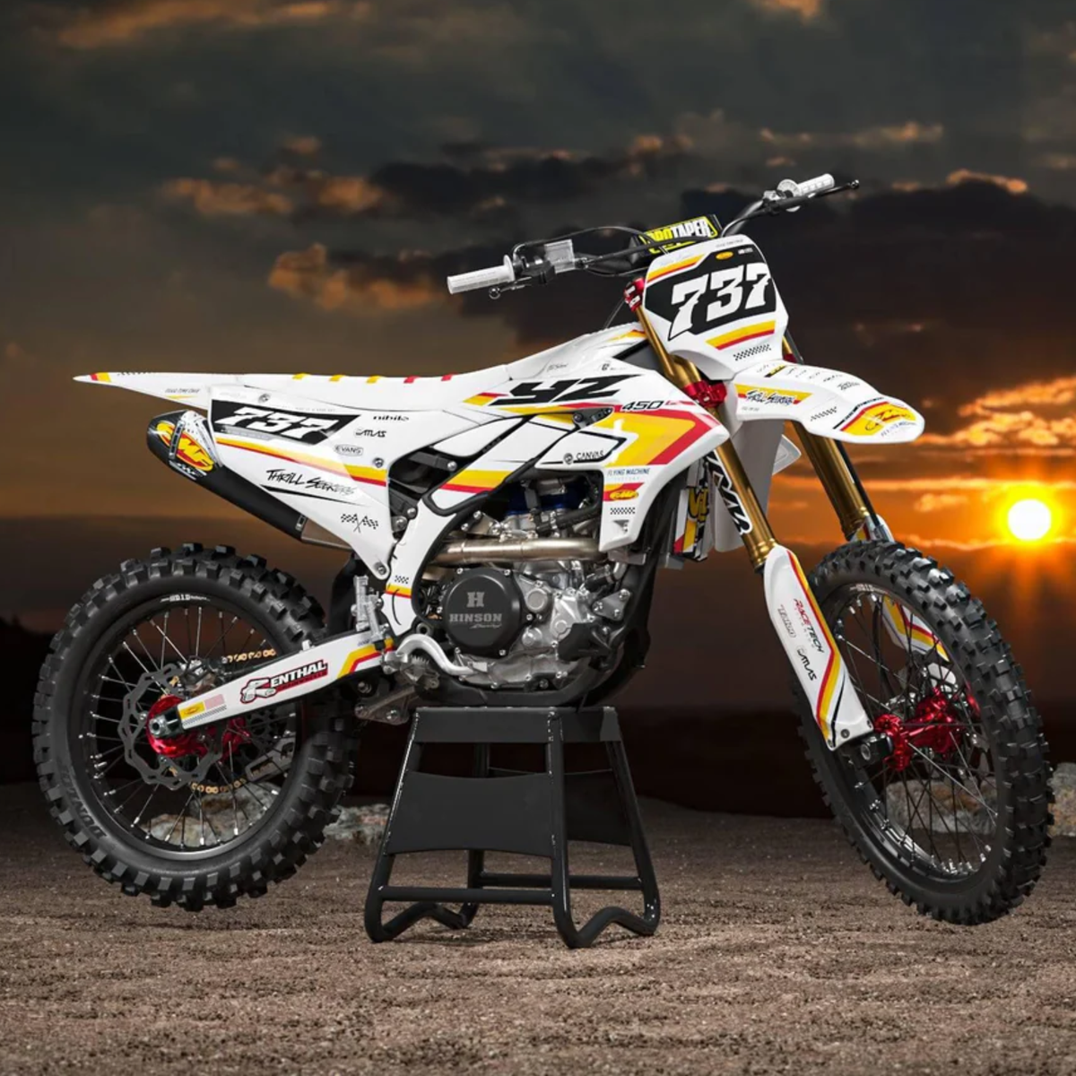 Kit déco Motocross Yamaha - PURE