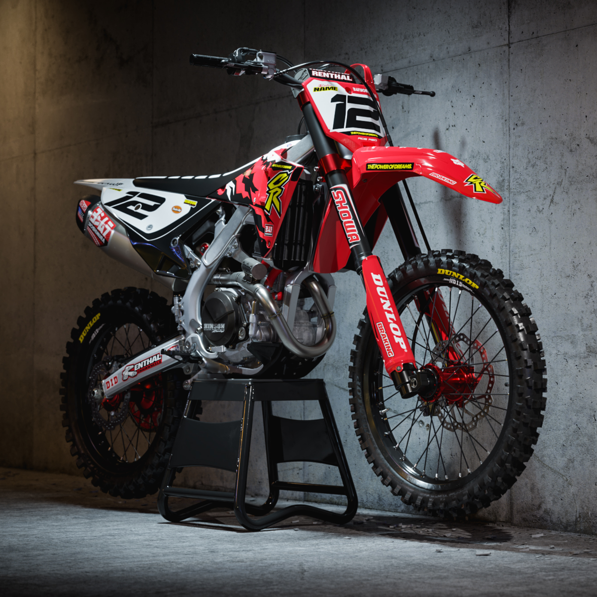Kit déco Motocross HONDA - PYRE