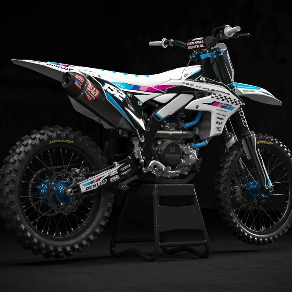 Kit déco Motocross Yamaha - SPIN