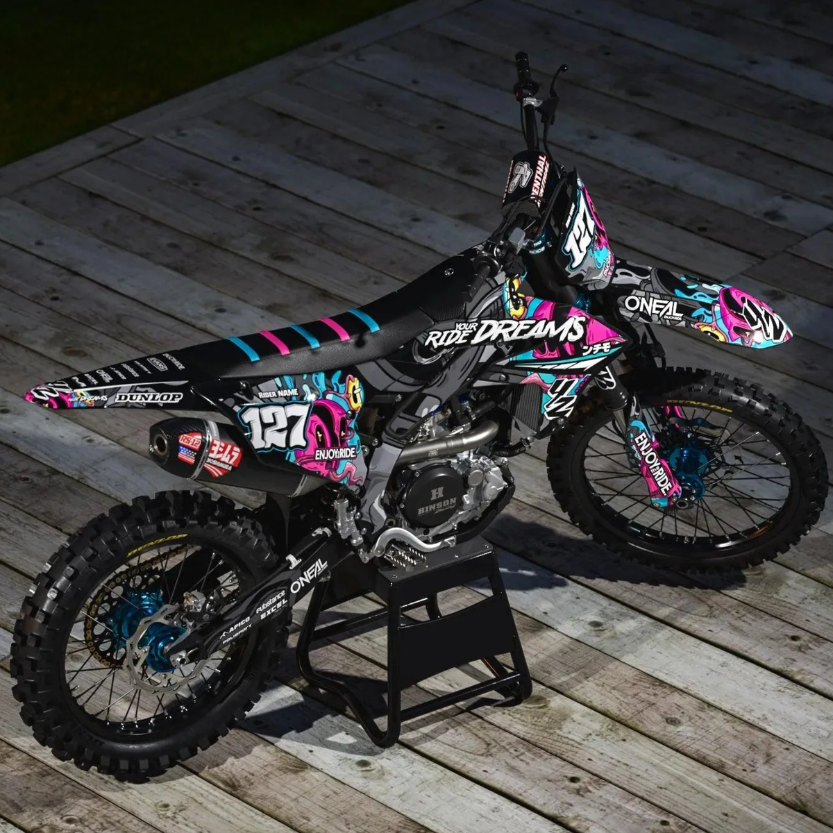 Kit déco Motocross Yamaha - STRIKE