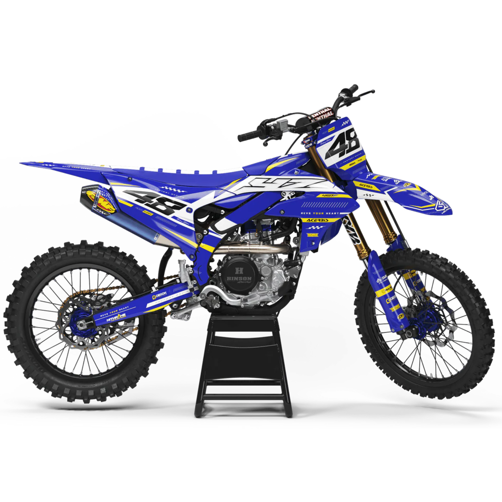 Kit déco Motocross Yamaha - TITANIUM