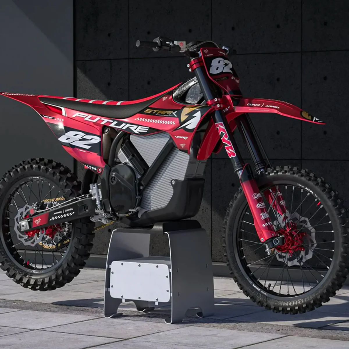 Kit déco Motocross STARK - TEMPER