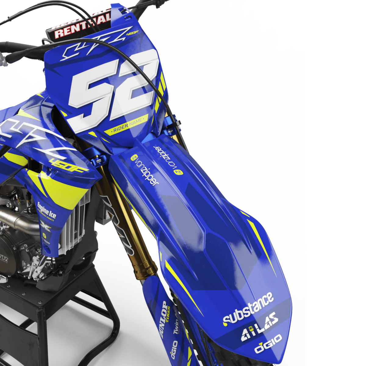 Kit déco Motocross Yamaha - THRUST
