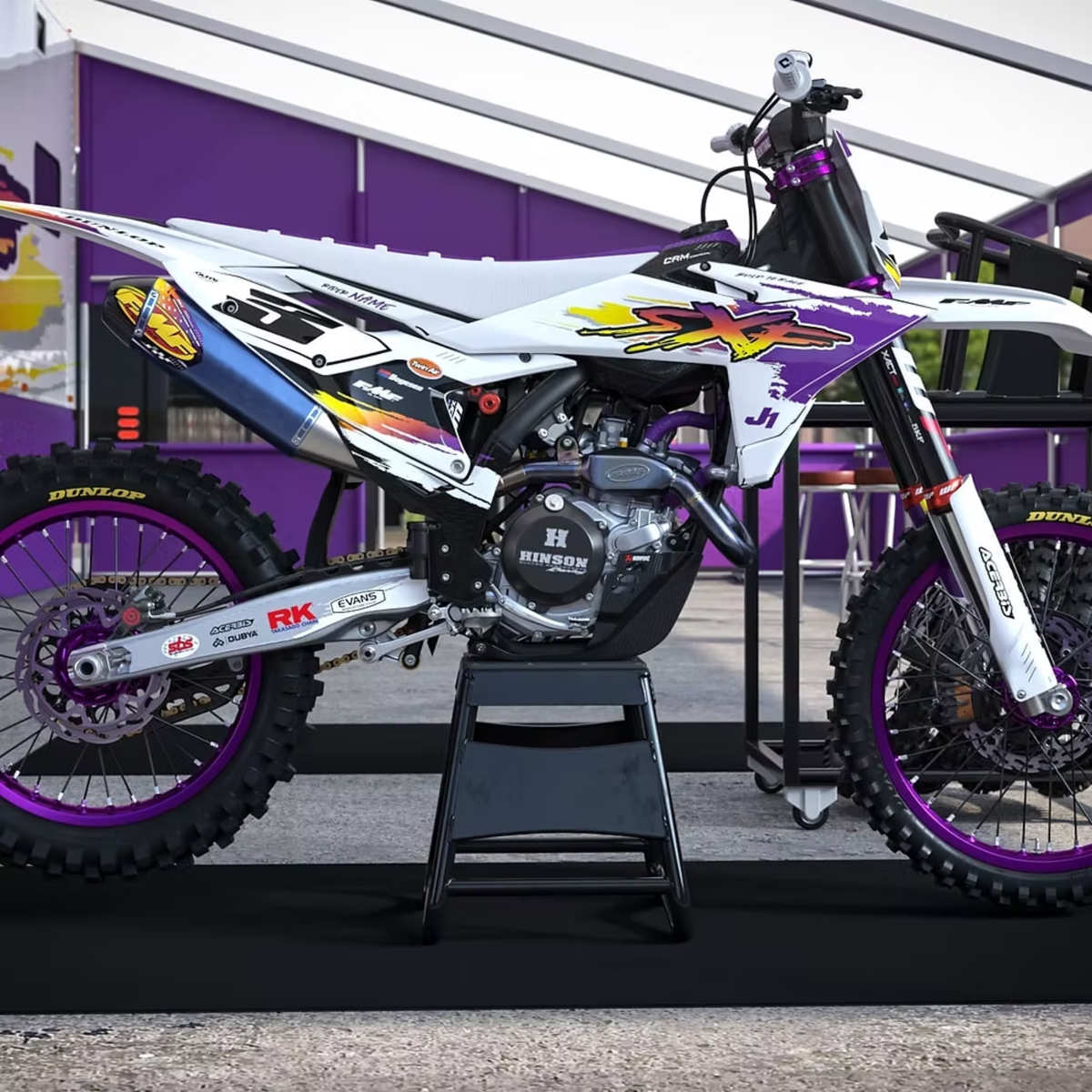 Kit déco Motocross KTM - TRENCH