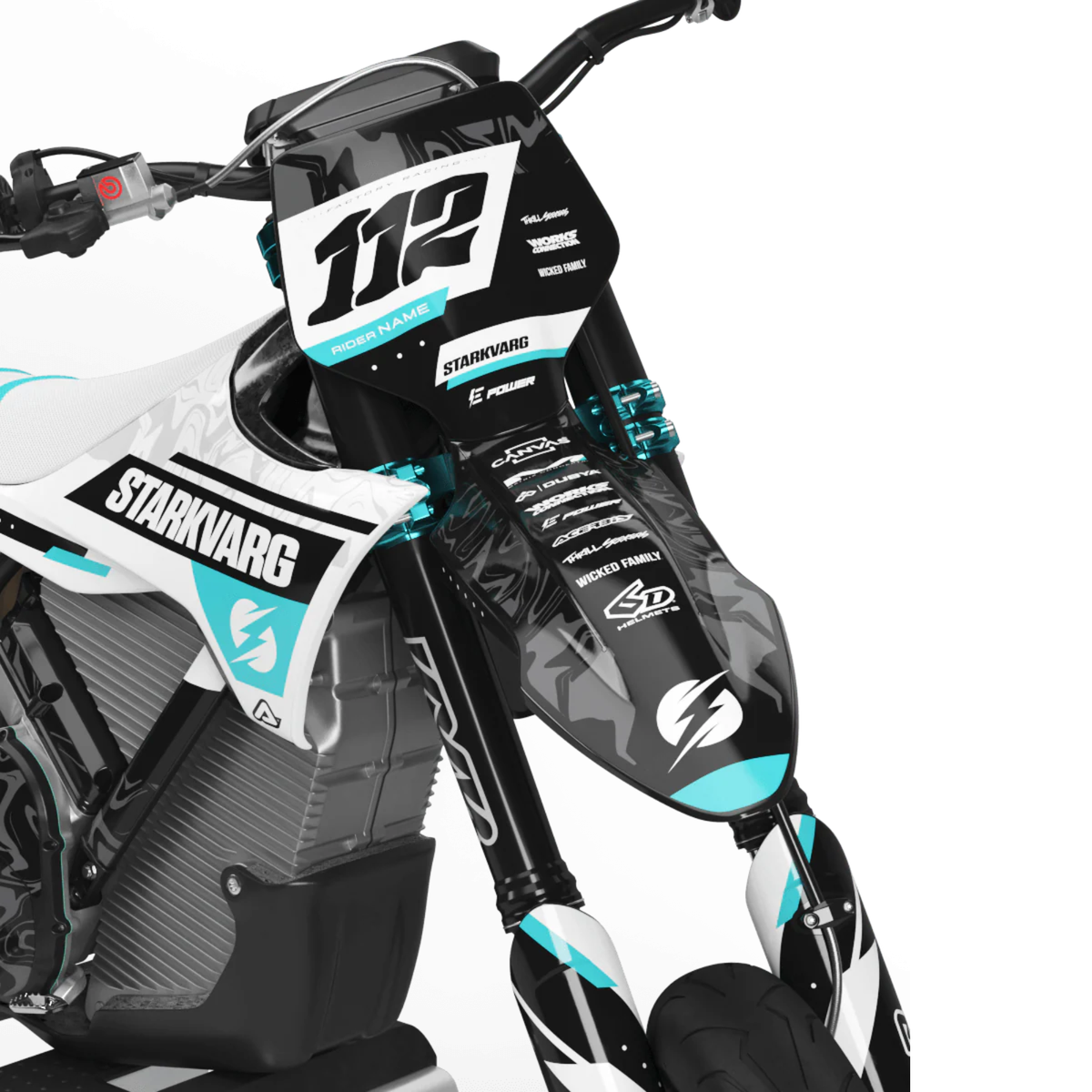 Kit déco Motocross STARK - TUNDRA