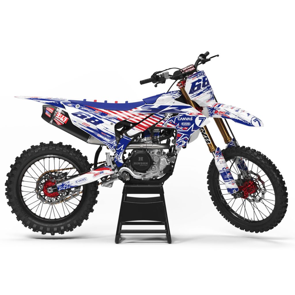 Kit déco Motocross Yamaha - USA LOVER
