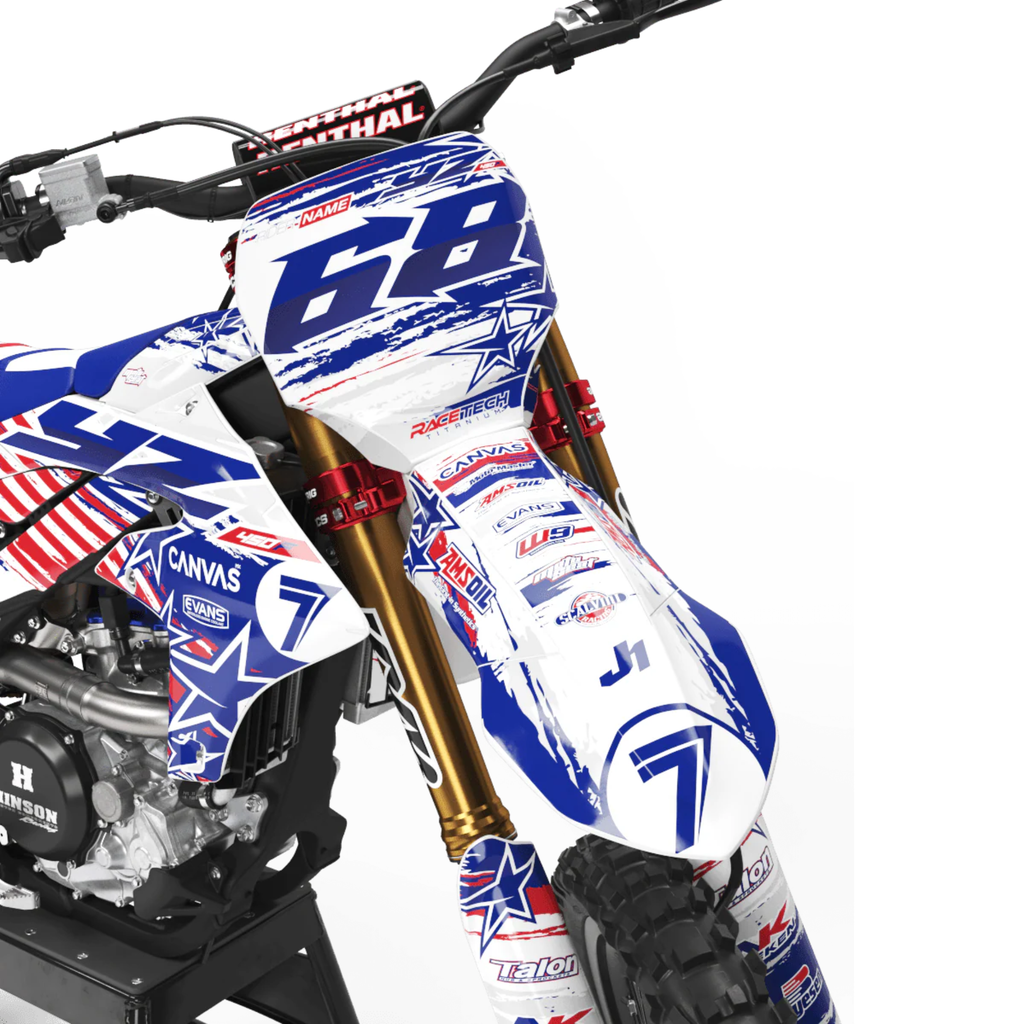 Kit déco Motocross Yamaha - USA LOVER