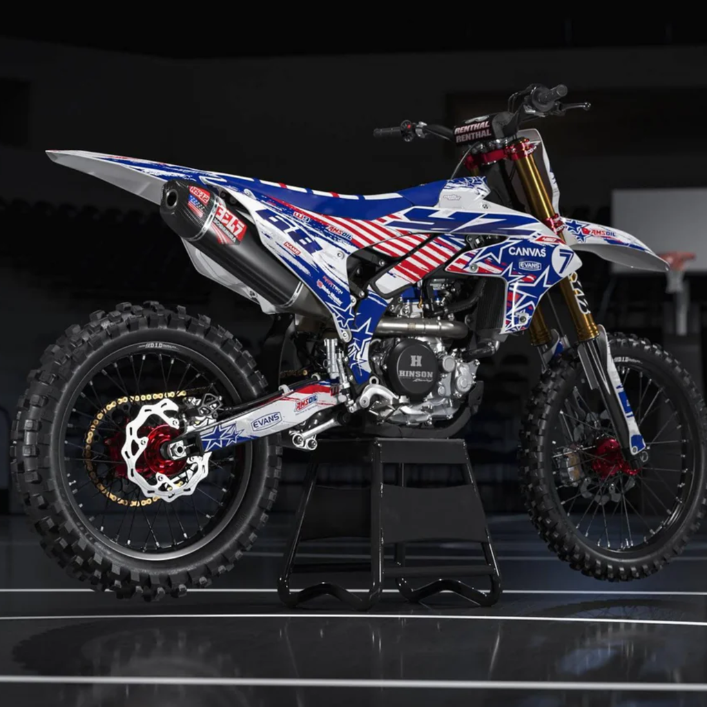 Kit déco Motocross Yamaha - USA LOVER