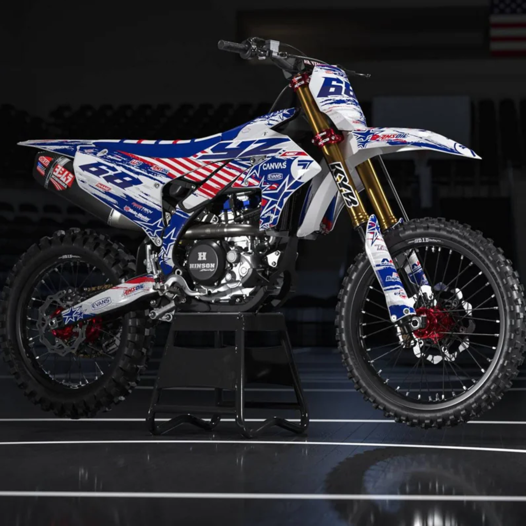 Kit déco Motocross Yamaha - USA LOVER