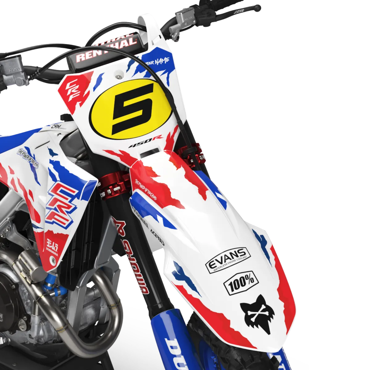 Kit déco Motocross HONDA - ZENITH