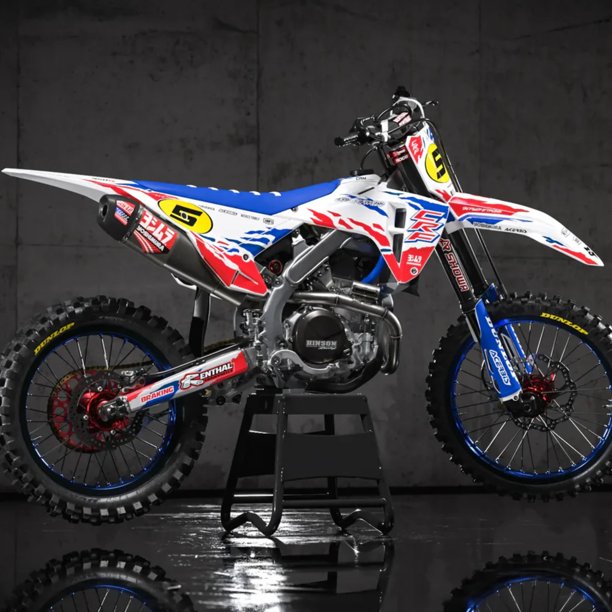 Kit déco Motocross HONDA - ZENITH